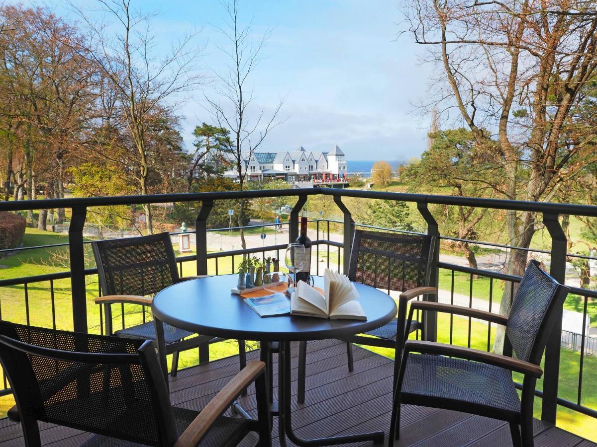 Kaiservillen Heringsdorf - Ferienwohnung Mit 2 Schlafzimmern Und Balkon D212 Eksteriør bilde